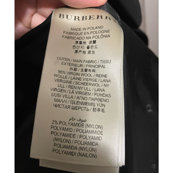 Burberry Blazer BLACK - Picture 4 of 5